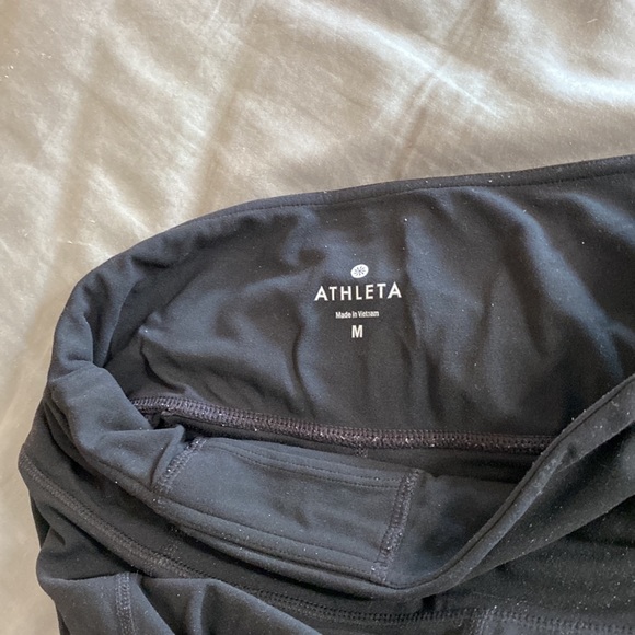 Athleta black leggings M - Picture 3 of 3